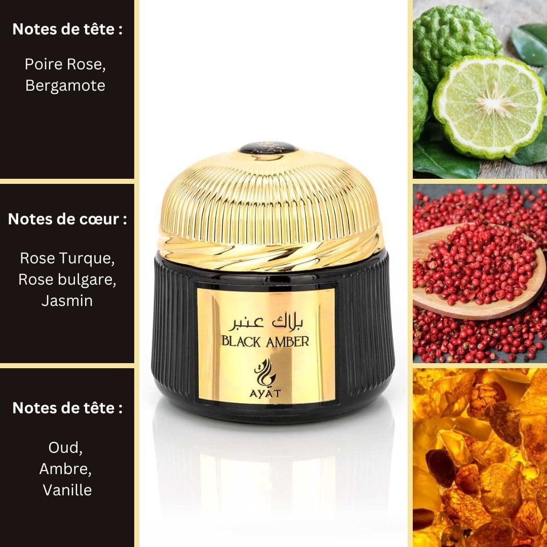 Bakhoor Black Amber Encens