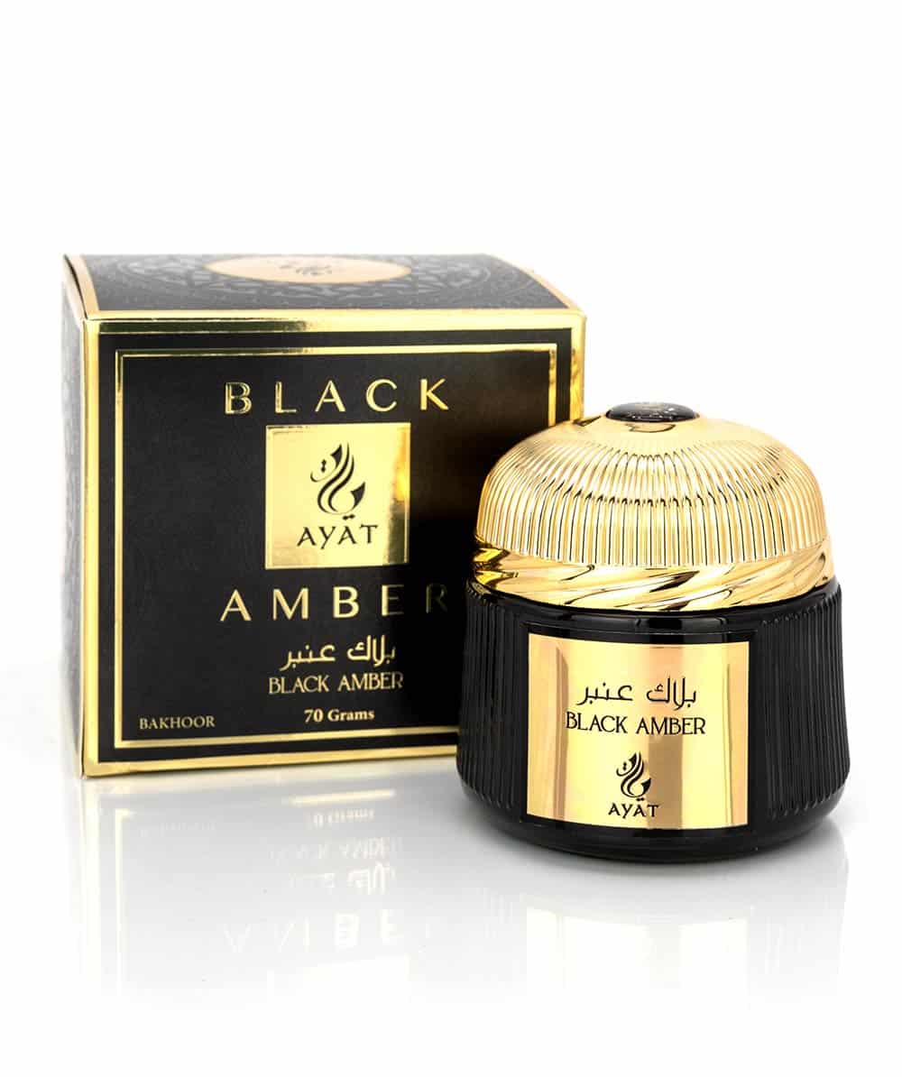Bakhoor Black Amber Encens