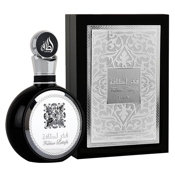 Fakhar Lattafa Black Silver Eau de Parfum pour Hommes