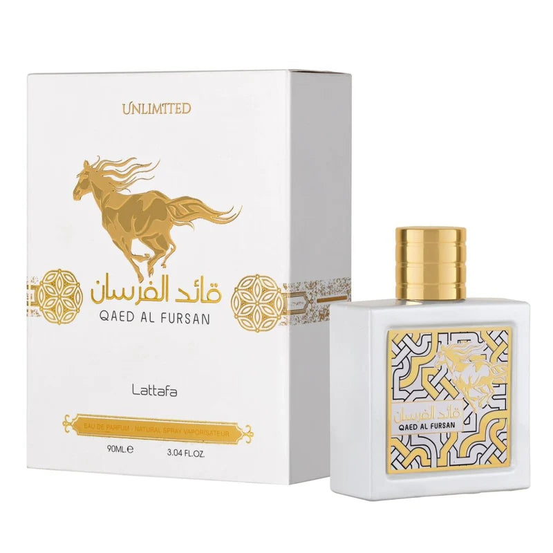 Eau de Parfum QAED AL FURSAN WHITE pour Femmes