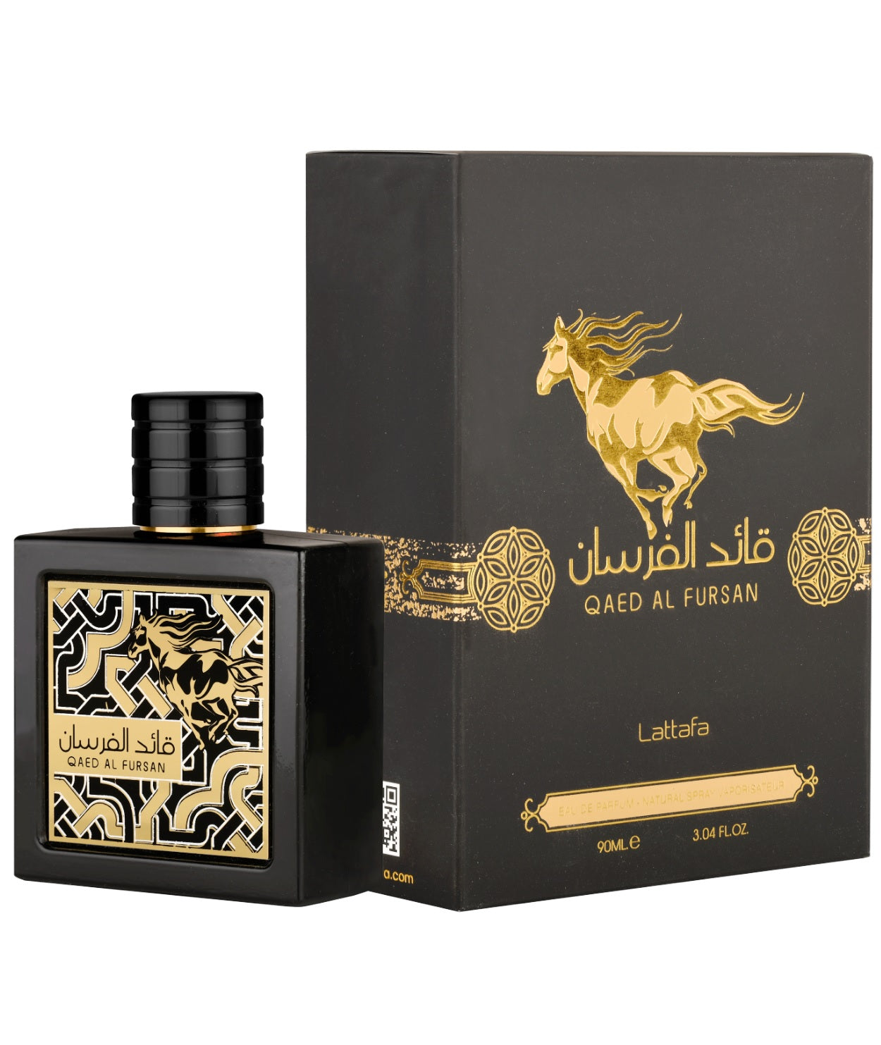 Eau de Parfum QAED AL FURSAN BLACK Mixte